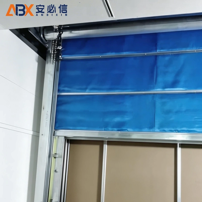 白银软帘堆积门